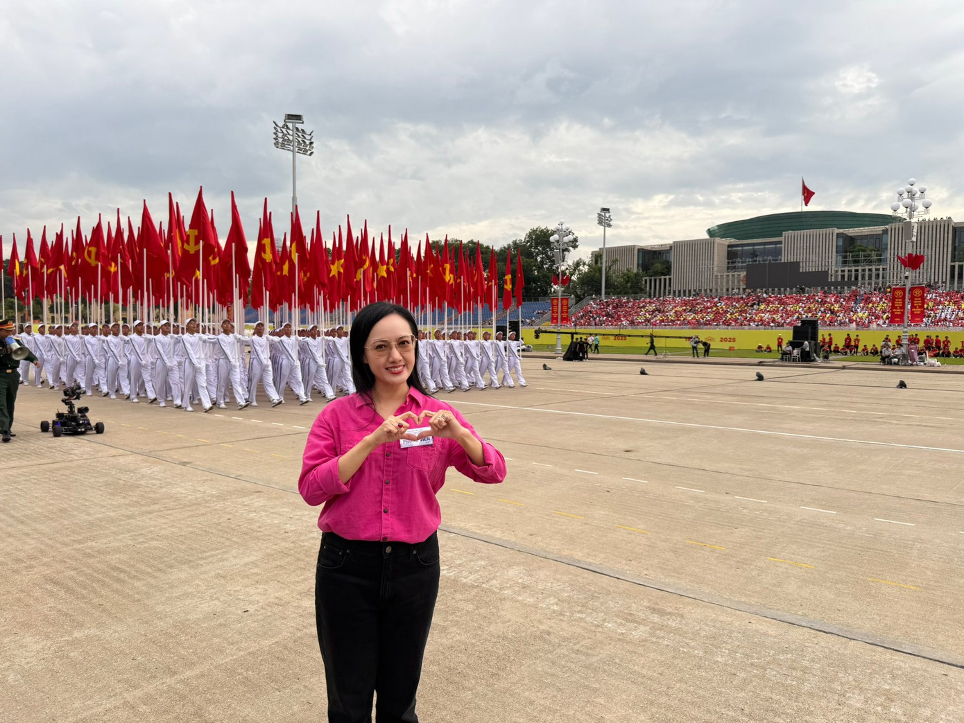 Tập luyện thuyết minh cho sự kiện quan trọng