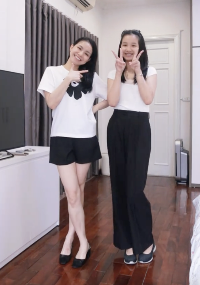 Thế nhưng ở hiện tại, tiểu thư hào môn đã vượt mặt mẹ Hoa hậu