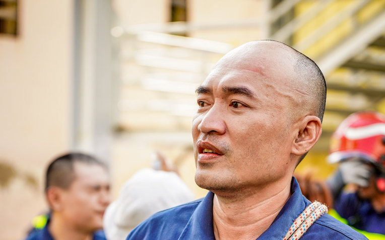 Tiến Luật trong chương trình Chiến sĩ quả cảm