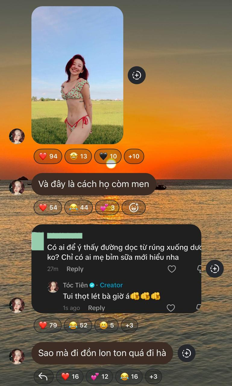 Story của Tóc Tiên về tin đồn có em bé