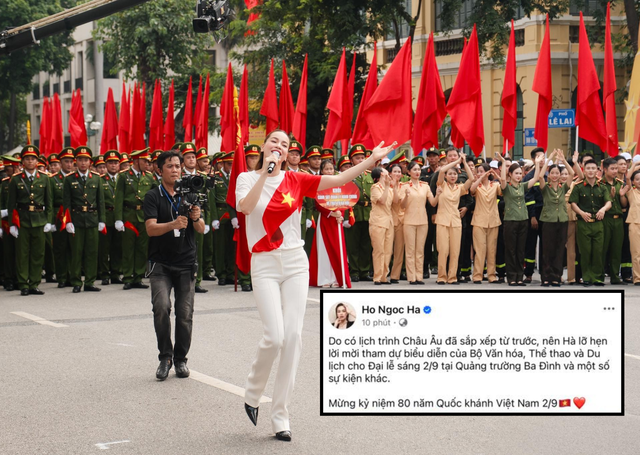 Dòng trạng thái gây tranh cãi của Hồ Ngọc Hà chiều 1/9