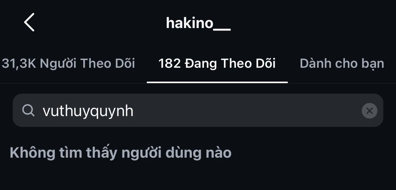 Instagram của Hà Kino và Vũ Thúy Quỳnh