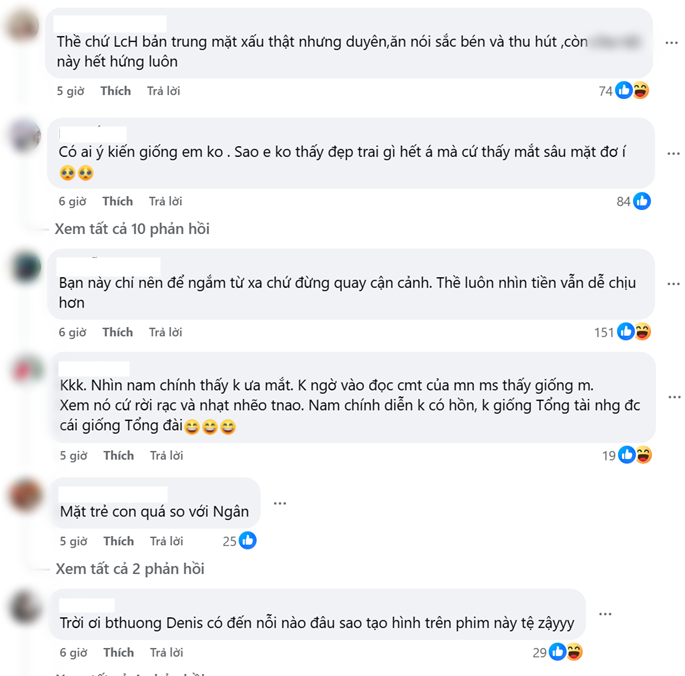 Bình luận tiêu cực dành cho Denis Đặng
