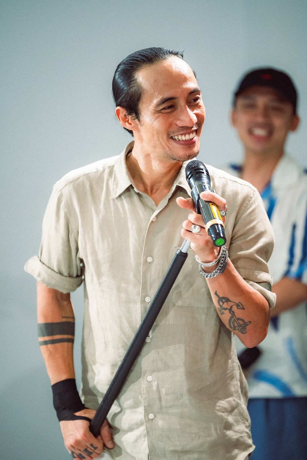 Phạm Anh Khoa chia sẻ tại buổi họp báo