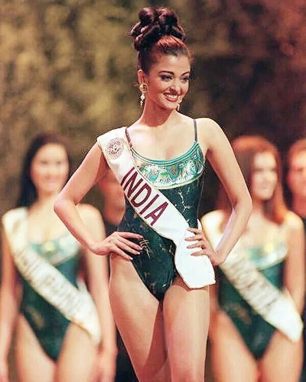 Aishwarya Rai tại Miss World 1994