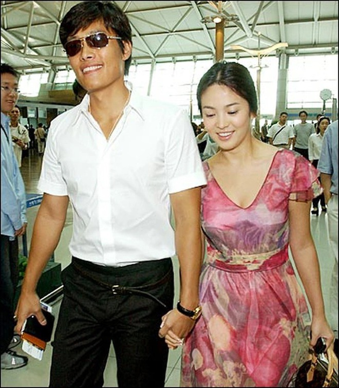 Thời gian hạnh phúc của cặp đôi Song Hye Kyo và Lee Byung Hun