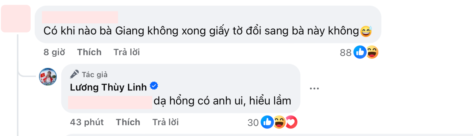 Lương Thuỳ Linh lên tiếng đính chính thông tin Phản hồi đính chính của Lương Thuỳ Linh