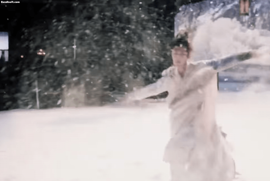 Pha võ thuật của Thành Nghị Cảnh võ thuật của Thành Nghị trong Thiên Địa Kiếm Tâm.