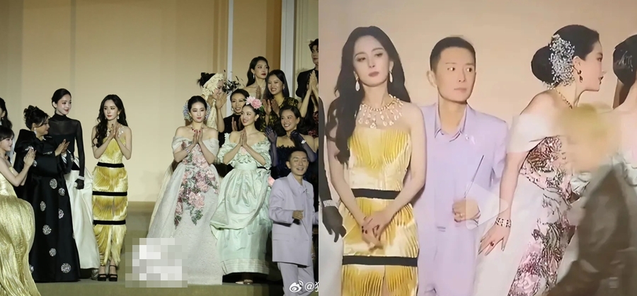 Dương Mịch và Lưu Diệc Phi ngó lơ nhau tại sự kiện