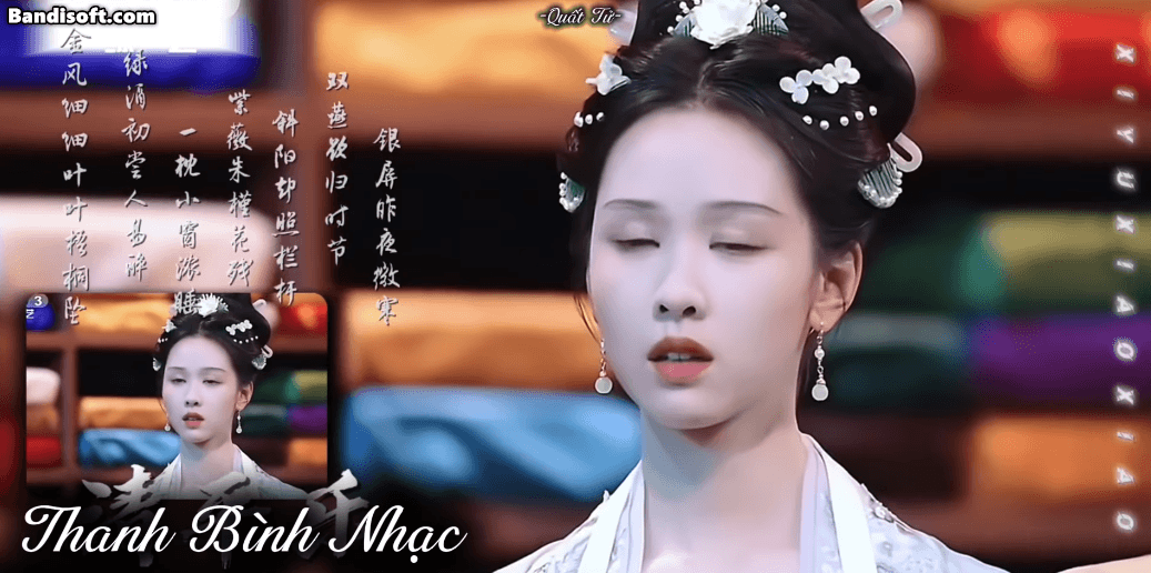 Tạo hình nỗi sầu bi của Trần Đô Linh trong Thanh Bình Nhạc
