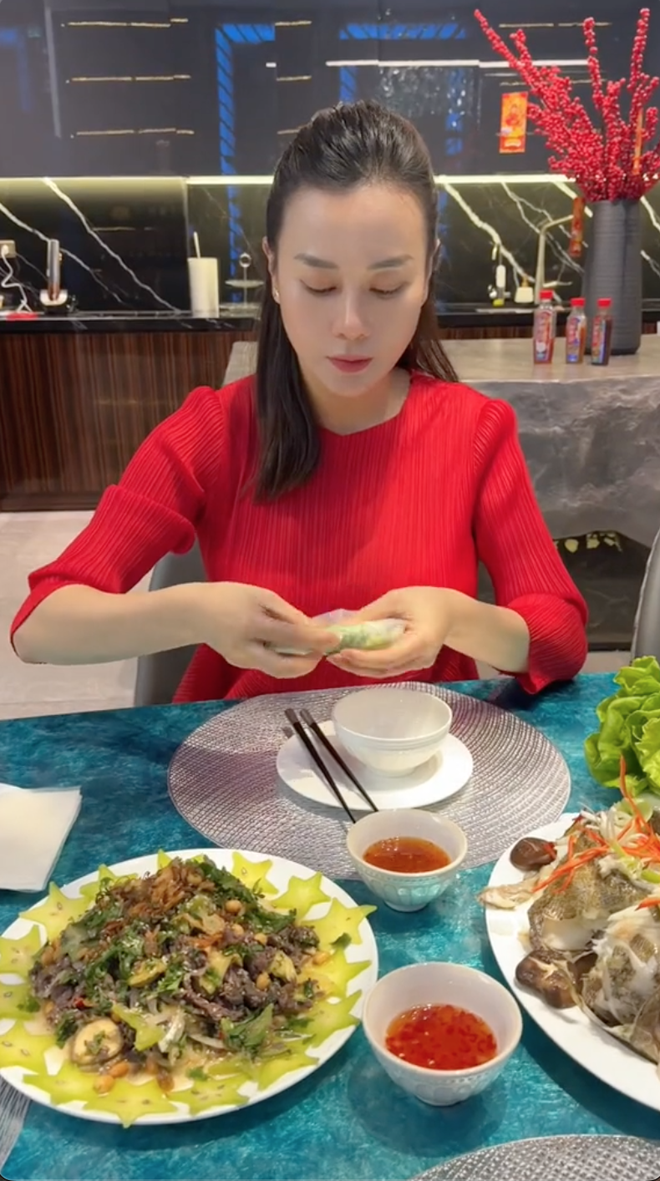 Các món ăn cơm nhà của Phương Oanh