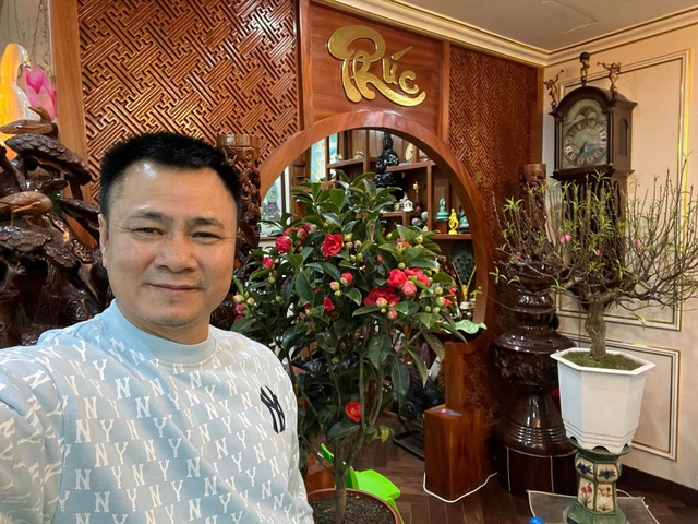 Khu gian thờ được chăm chút tỉ mỉ