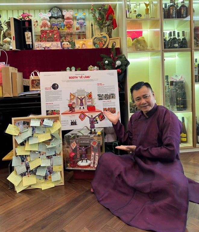 Góc trưng bày kỷ vật nghệ thuật