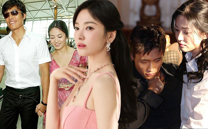 Song Hye Kyo và Lee Byung Hun trong phim All In