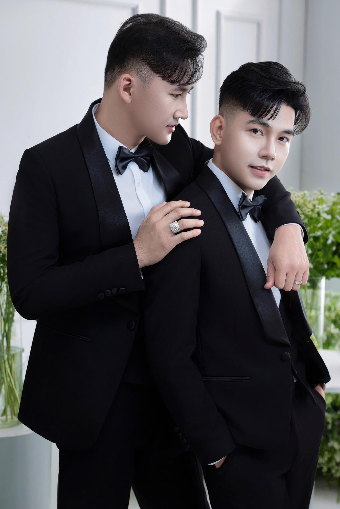 Hà Trí Quang và bạn trai Thanh Đoàn