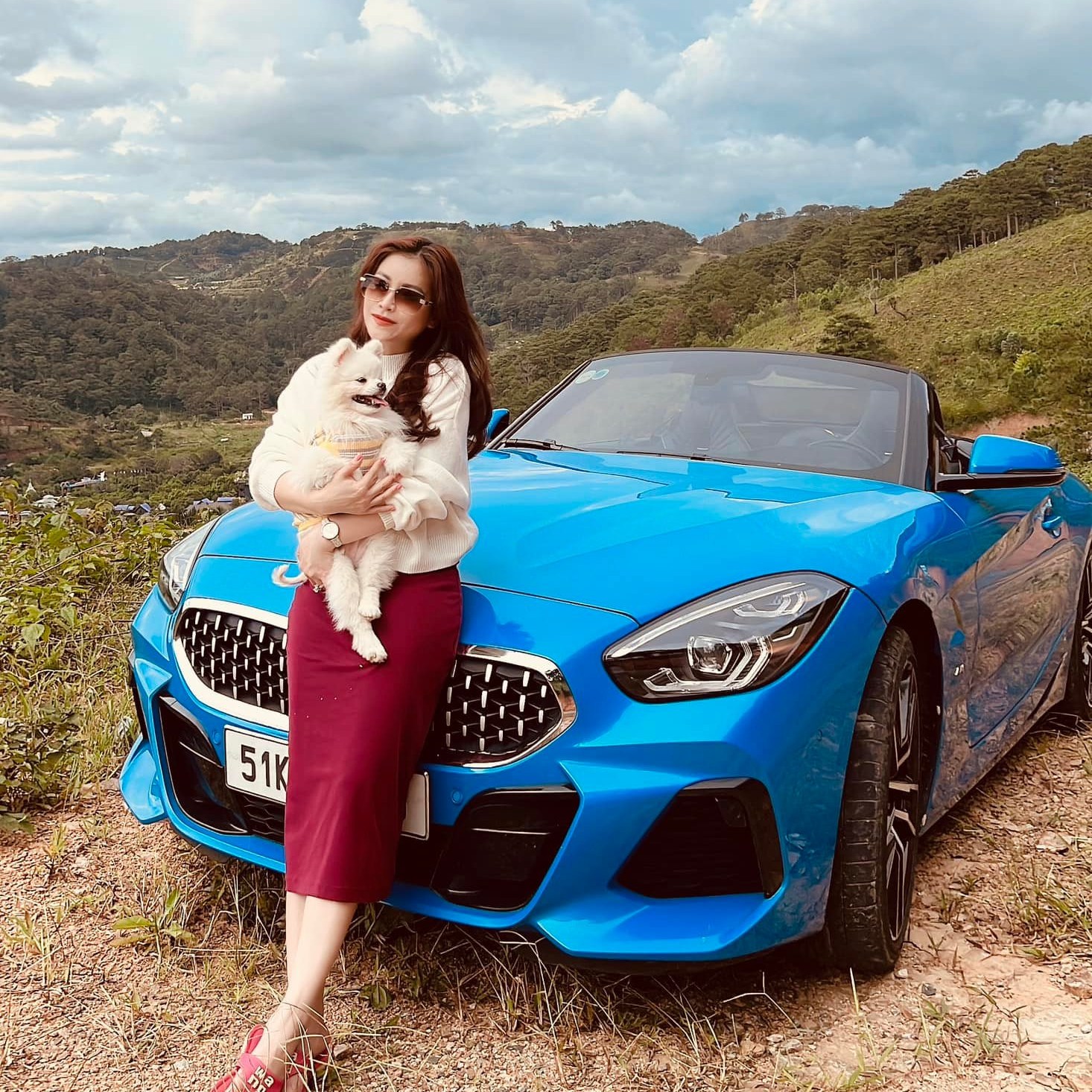 Kiều Linh trong một cảnh phim