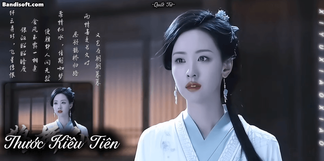 Tạo hình giọt lệ của Trần Đô Linh trong Thước Kiều Tiên