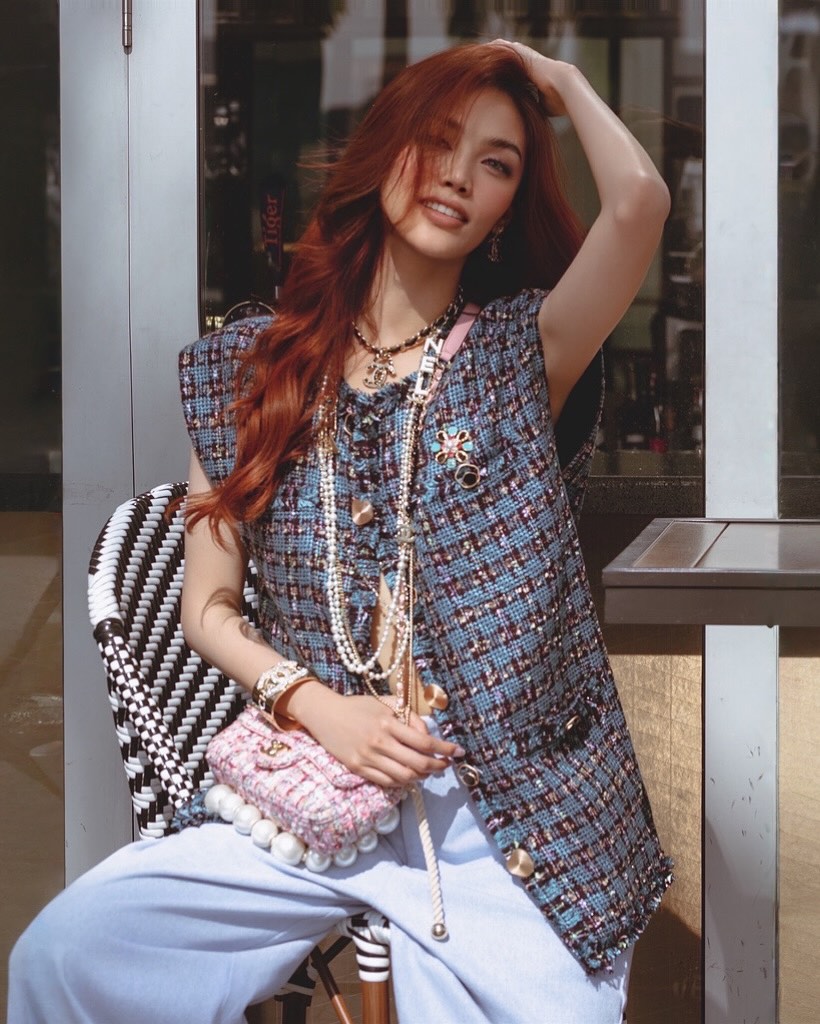 Thót tim với áo hở bạo của dâu hào môn Lan Khuê- Ảnh 9. Lan Khuê mặc đẹp từ event đến đời thường.