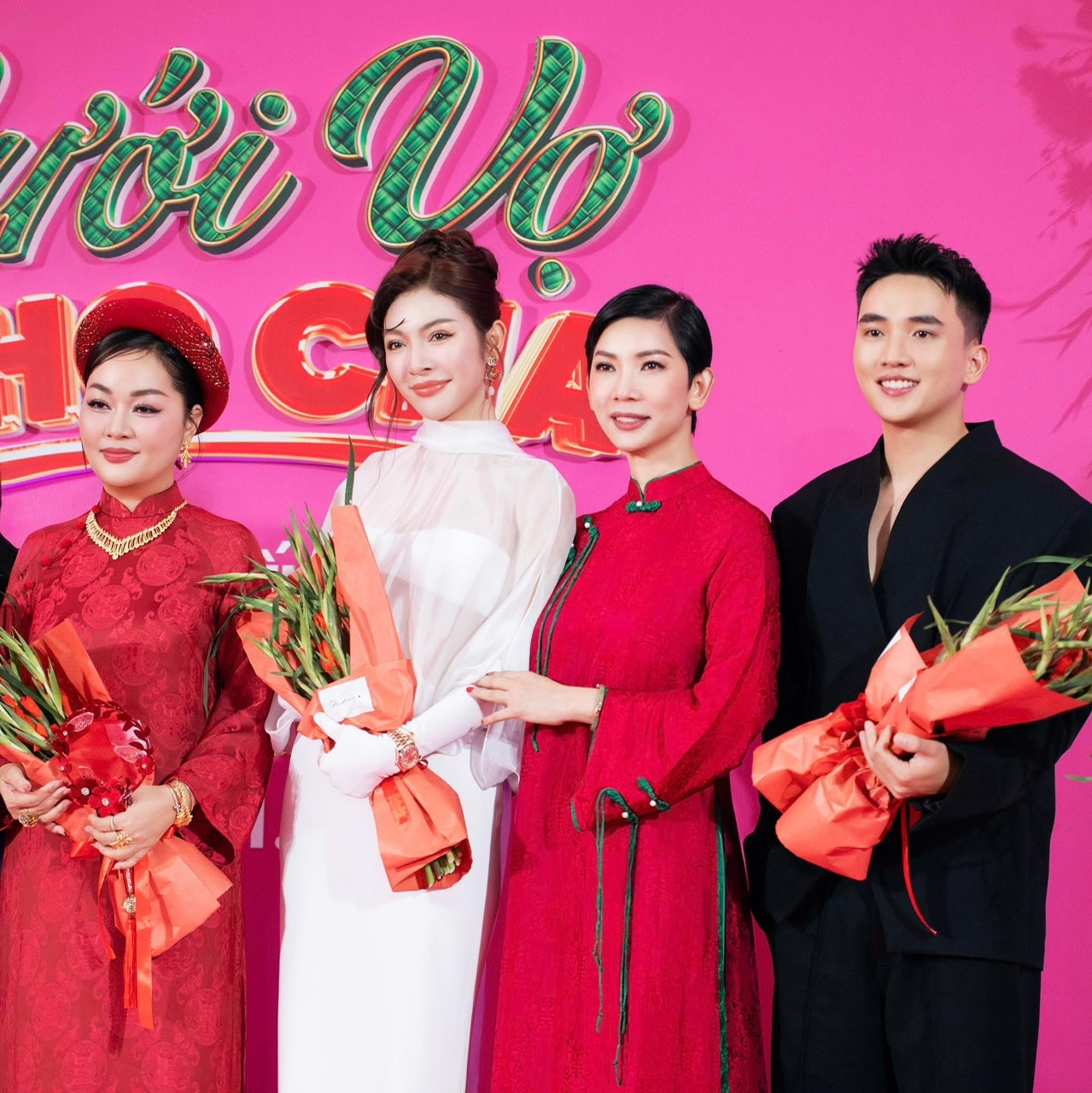 Phúc Nhân tại buổi ra mắt phim