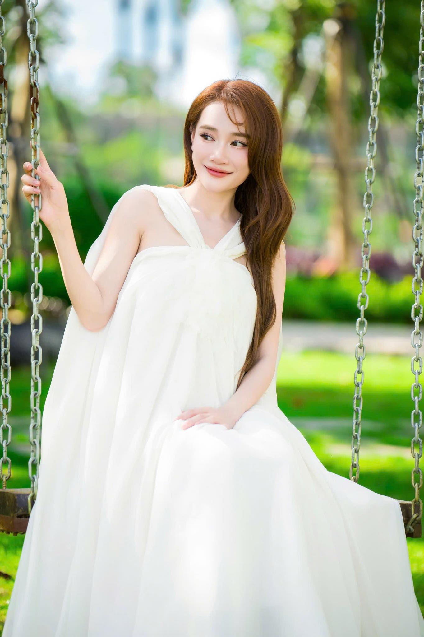 Nhã Phương nhập viện khi đang bầu lần 3- Ảnh 3. Nhã Phương mang thai tháng thứ 6