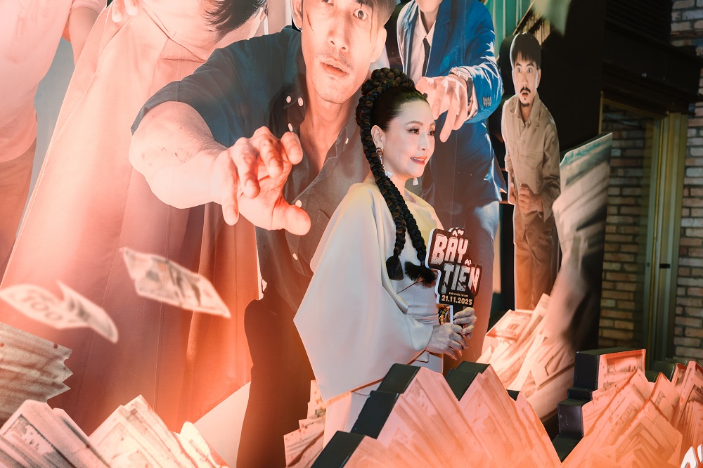 Diễn viên hài Kiều Oanh tại sự kiện