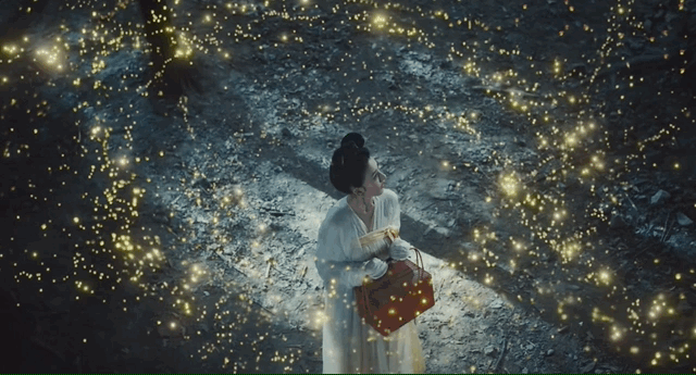 Visual hoàn hảo của Tống Tổ Nhi trên phim trường