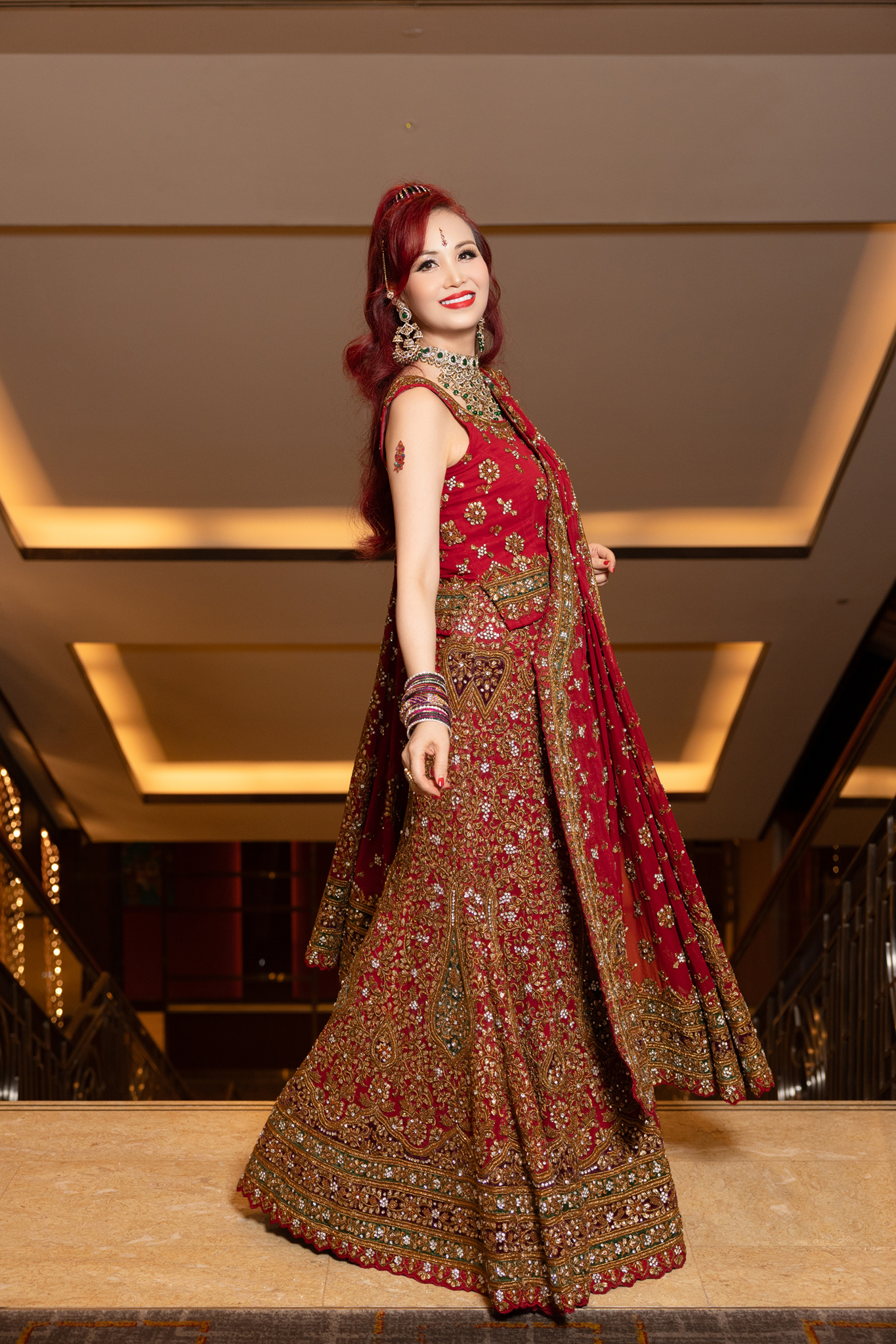 Diệu Hoa và ông xã doanh nhân Maneesh Dane