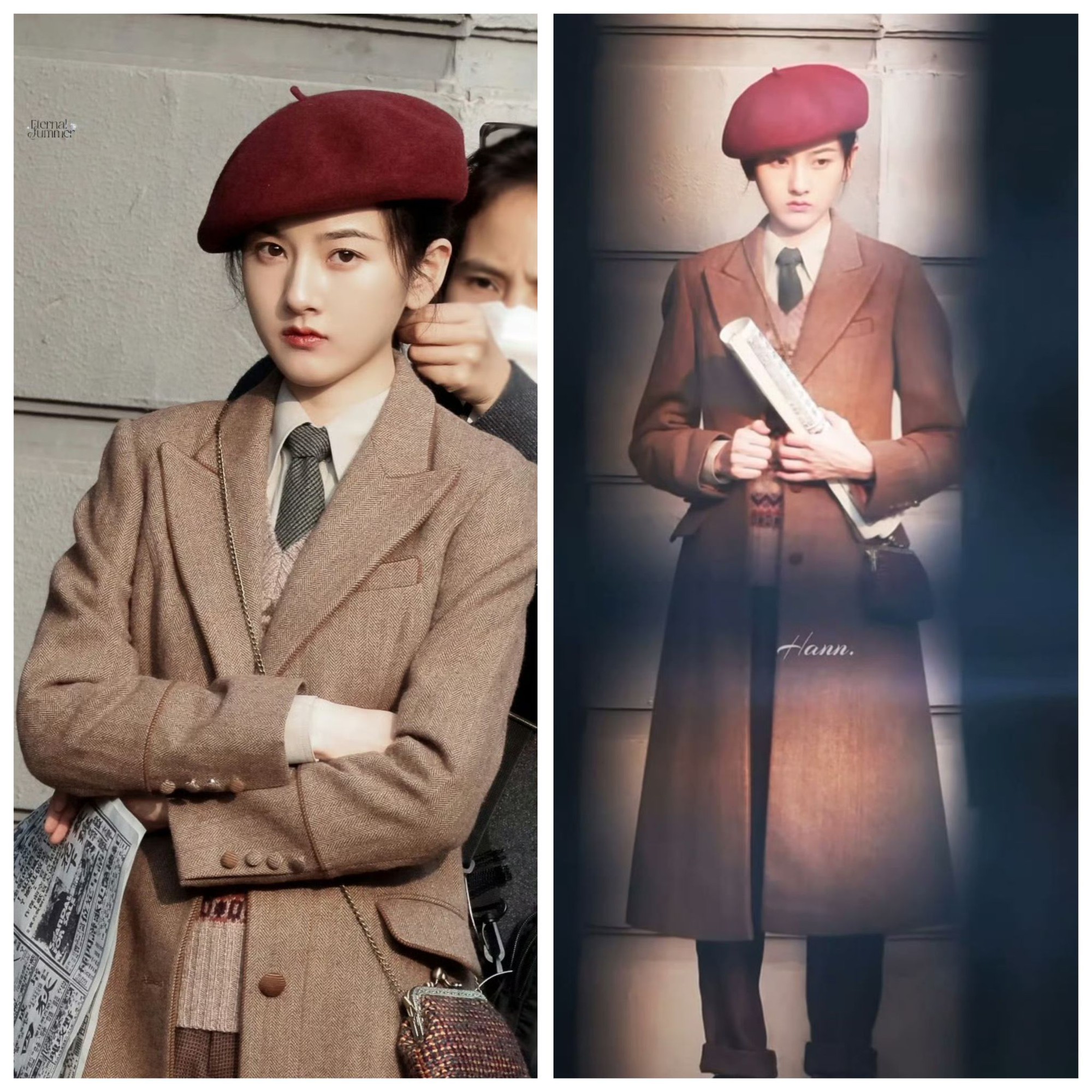 Tống Tổ Nhi với thần thái đặc vụ sắc lạnh