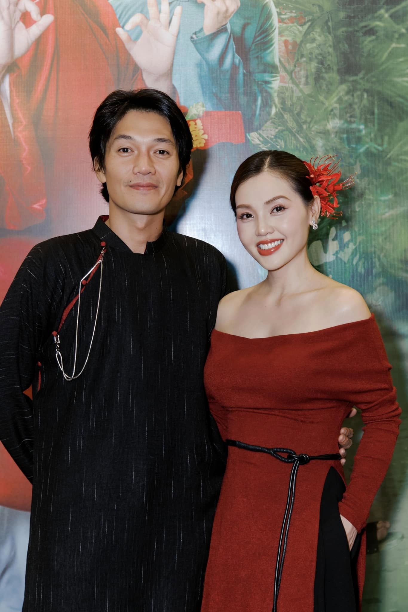 Vợ chồng diễn viên Quang Tuấn và ca sĩ Linh Phi