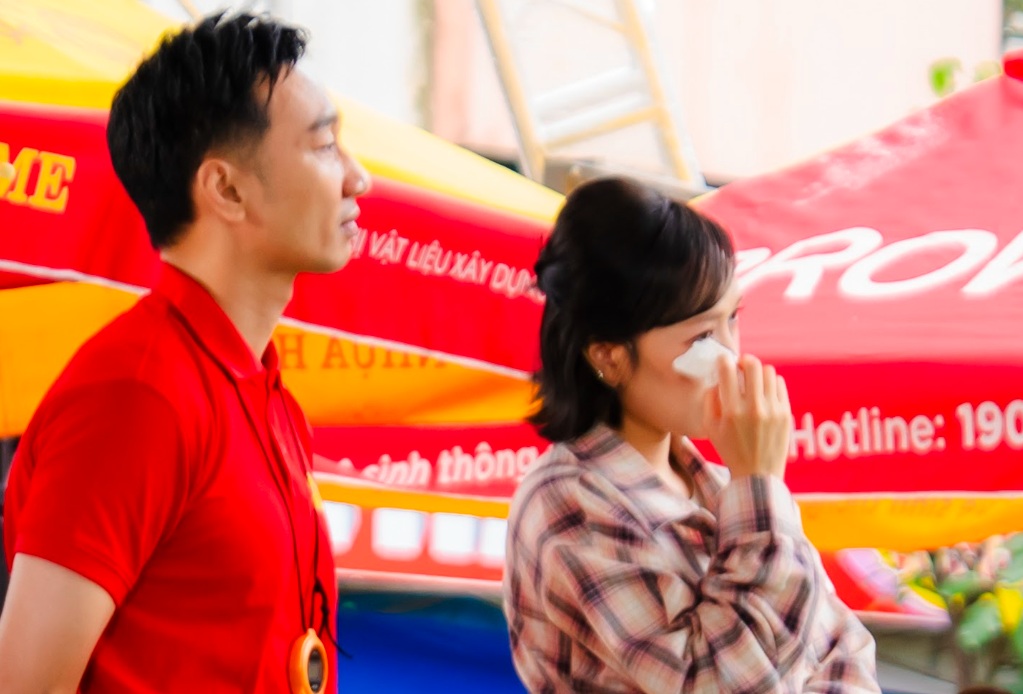 MC Thành Trung và Diệu Nhi cảm xúc trong chương trình MC Thành Trung và Diệu Nhi bày tỏ cảm xúc