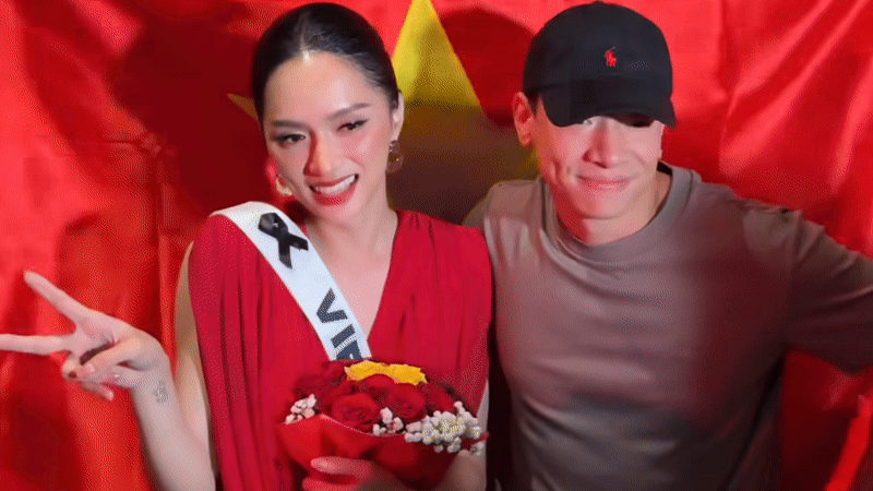 Phú Cường ôm Hương Giang