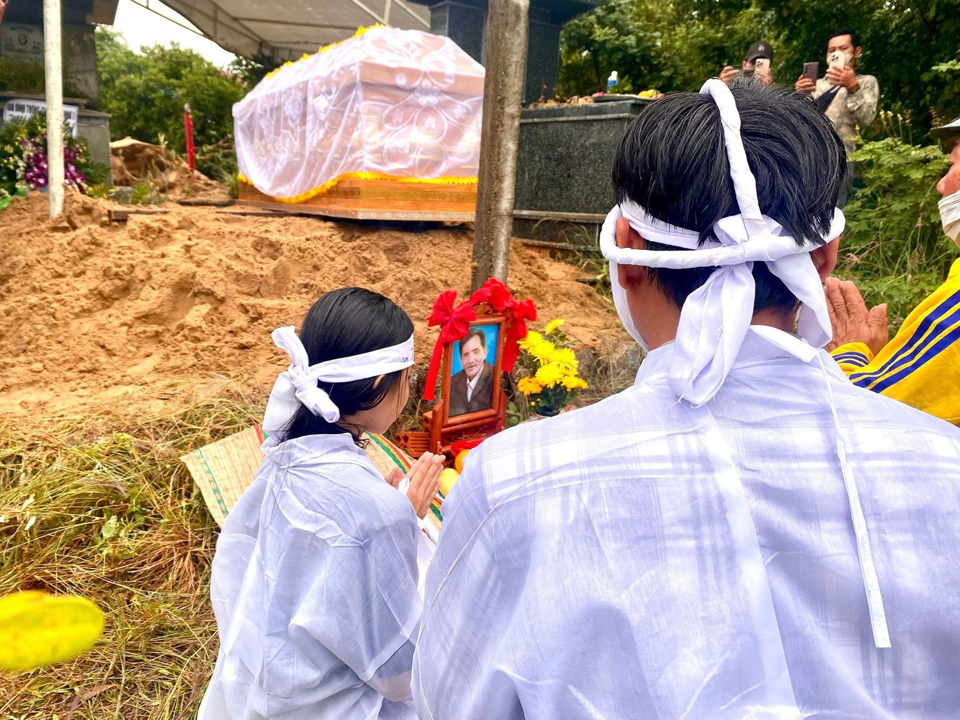 Lễ tang tại quê nhà Phan Rang