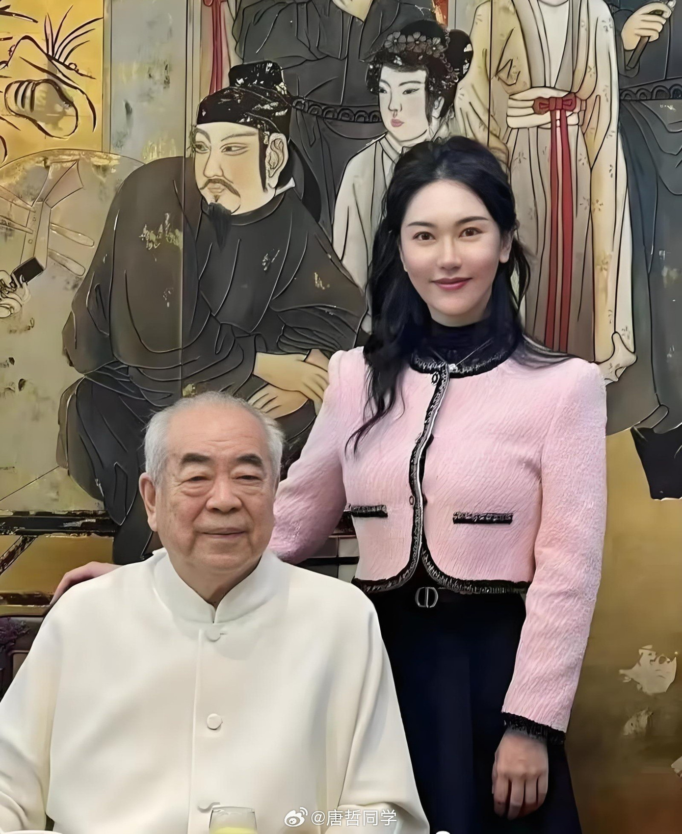 Phạm Tằng và vợ thứ tư Từ Manh. Phạm Tằng và vợ Từ Manh