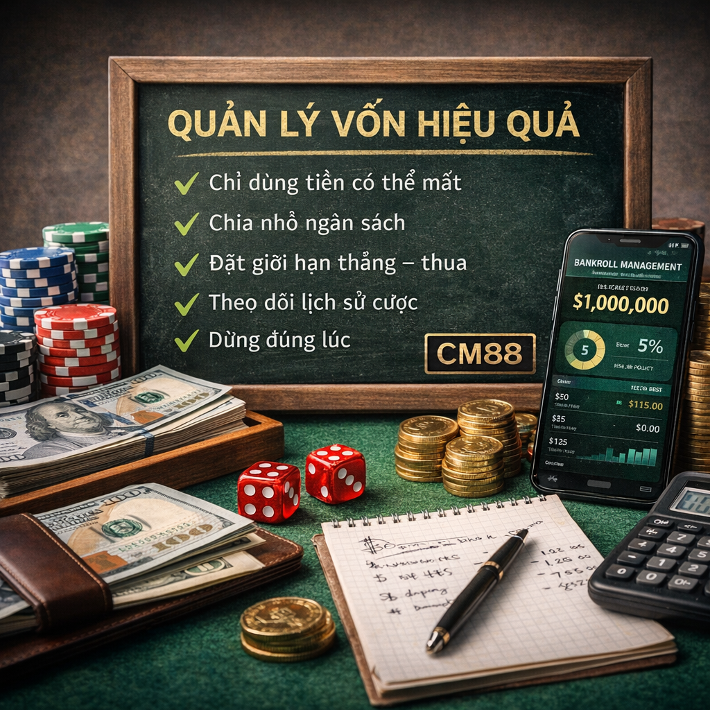 Quản lý vốn trong casino